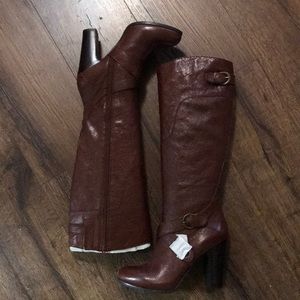 Real Leather Boots size 8 (Never Worn)